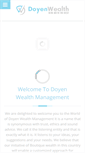 Mobile Screenshot of doyenwealth.com